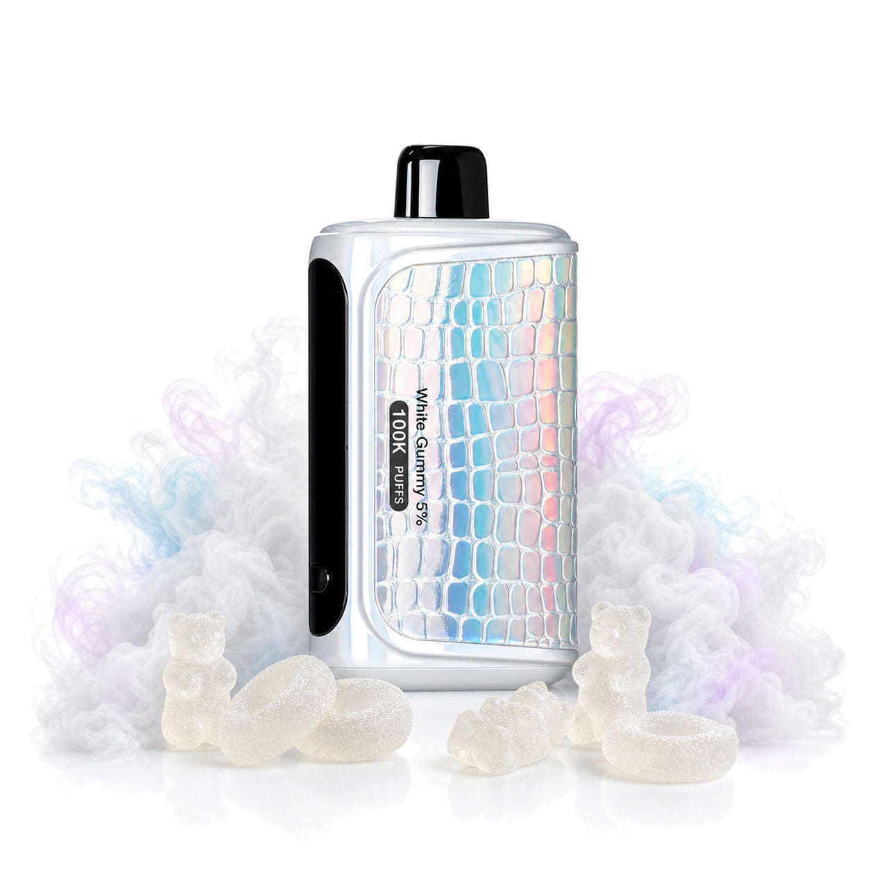 White Gummy - Horizon Tech 100K Puffs Disposable Vape